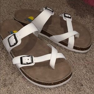 White knock off birks